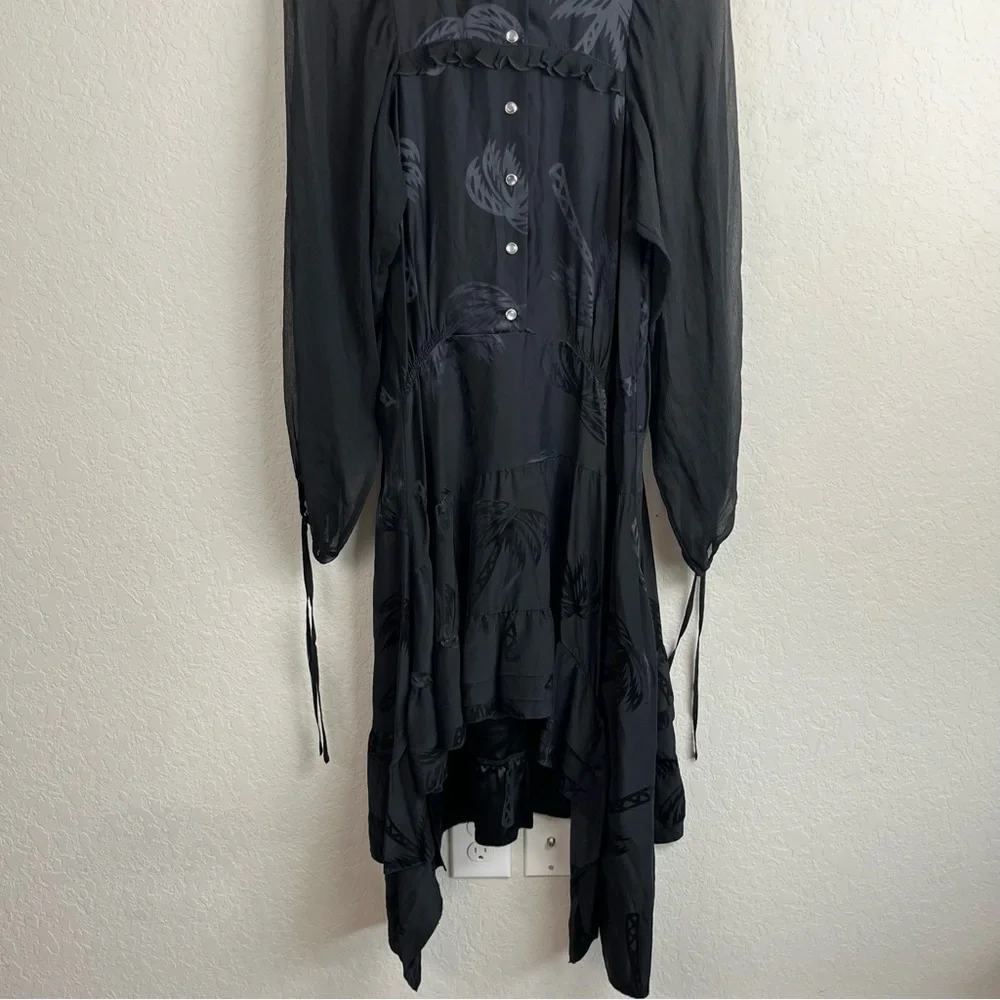 Coach Palm Tree Jacquard Dress